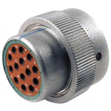 HD36-18-14SN - 14 circuit HD30 line plug. (1pc)